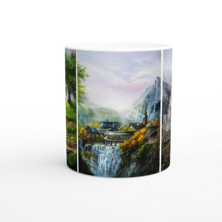 Lord Of The Rings triptych - Classic Mug