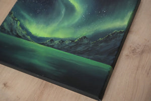 Northern Lights - Original painting (24x30cm / 9x12“)