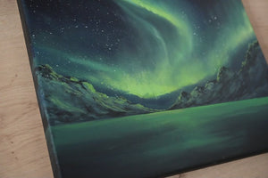 Northern Lights - Original painting (24x30cm / 9x12“)