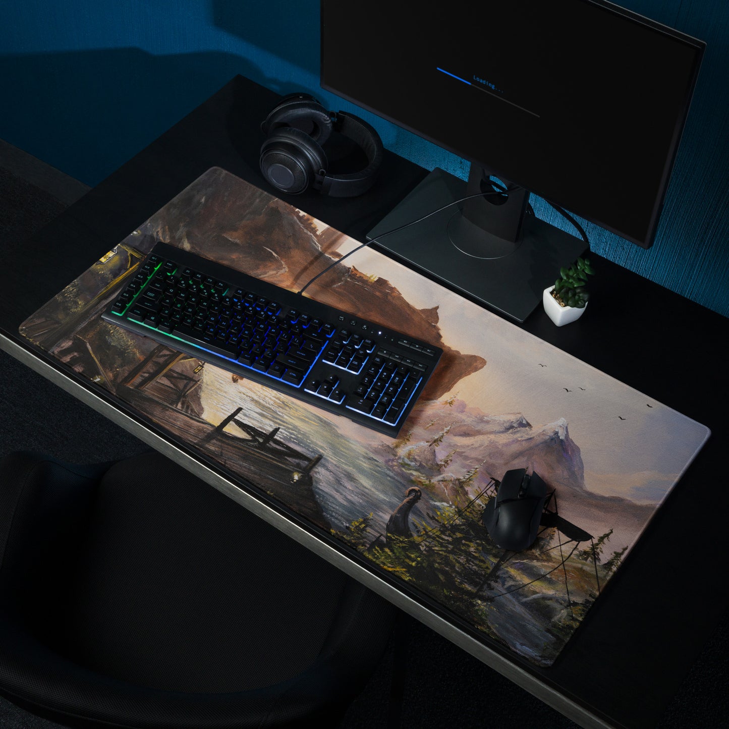 Docks of Solitude - Gaming mouse pad