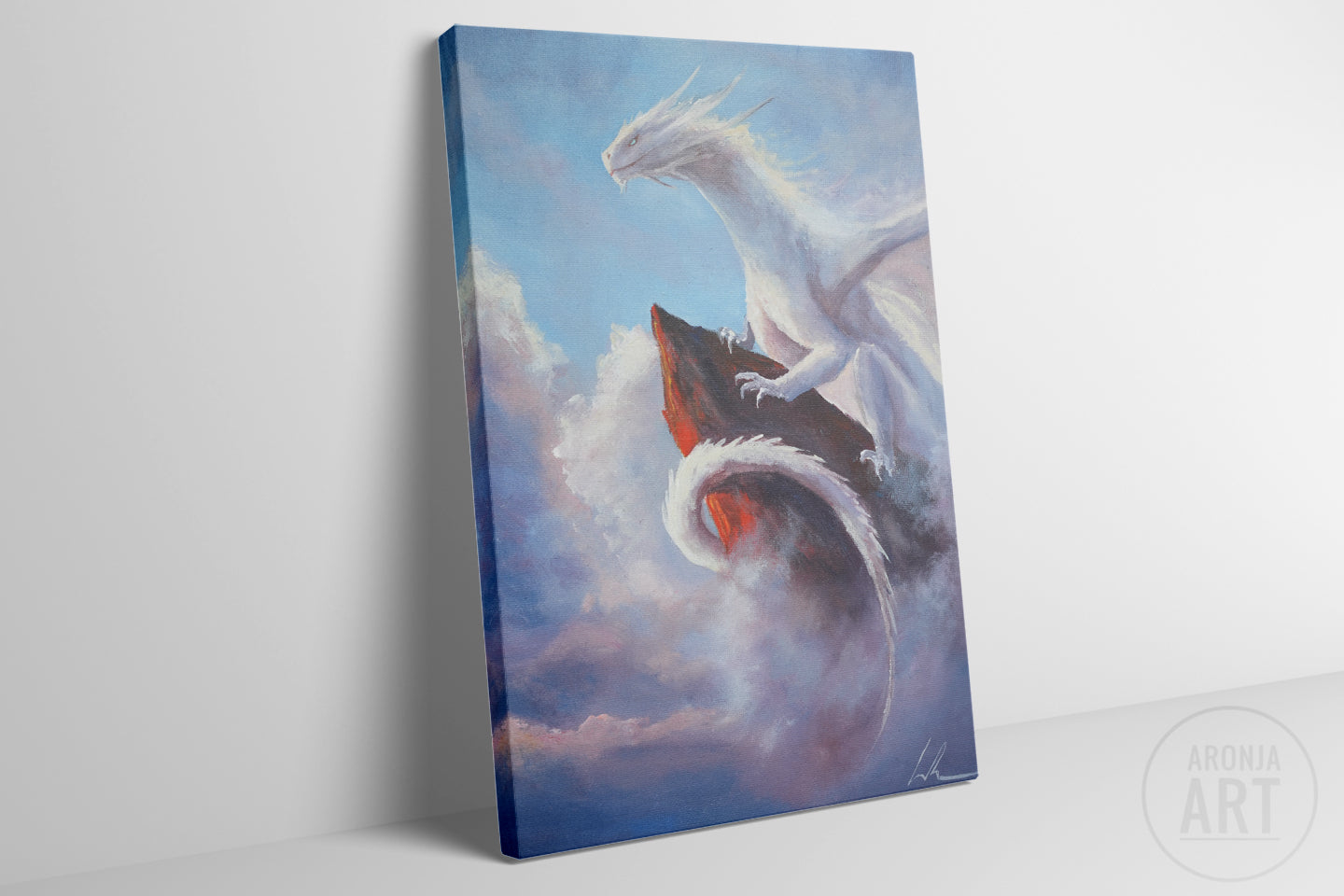 Dragon in Clouds - Print