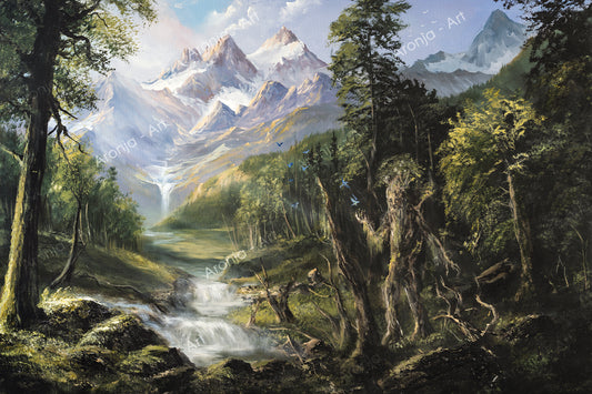 At the Edge of the Fangorn Forest (Print)