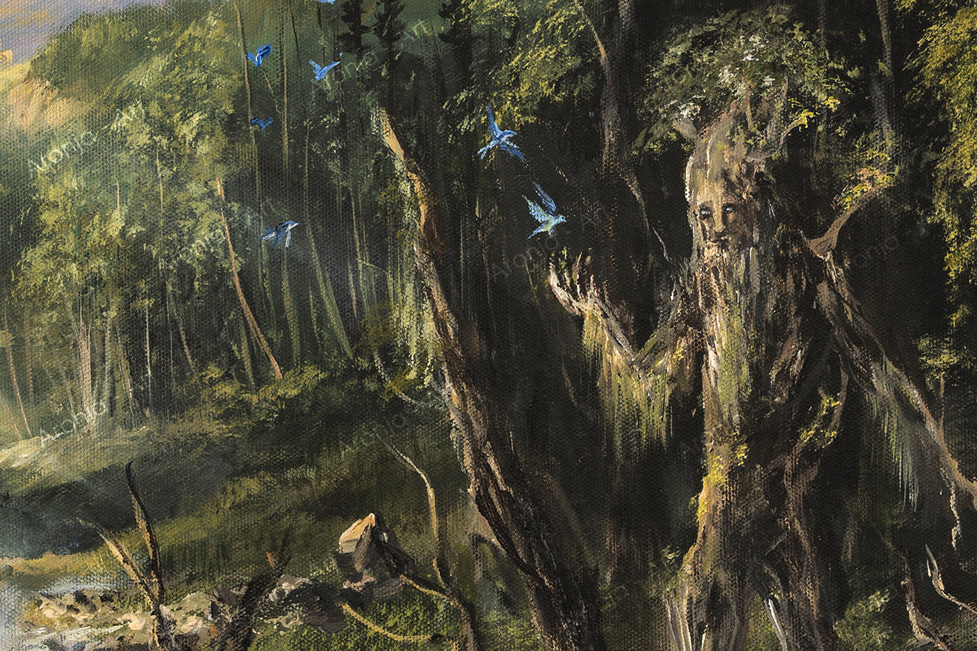 At the Edge of the Fangorn Forest (Print)