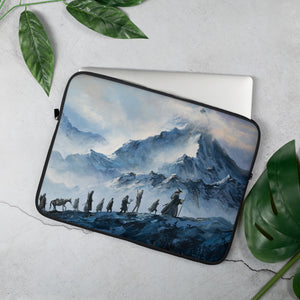 The Pass of Caradhras - Laptop Sleeve