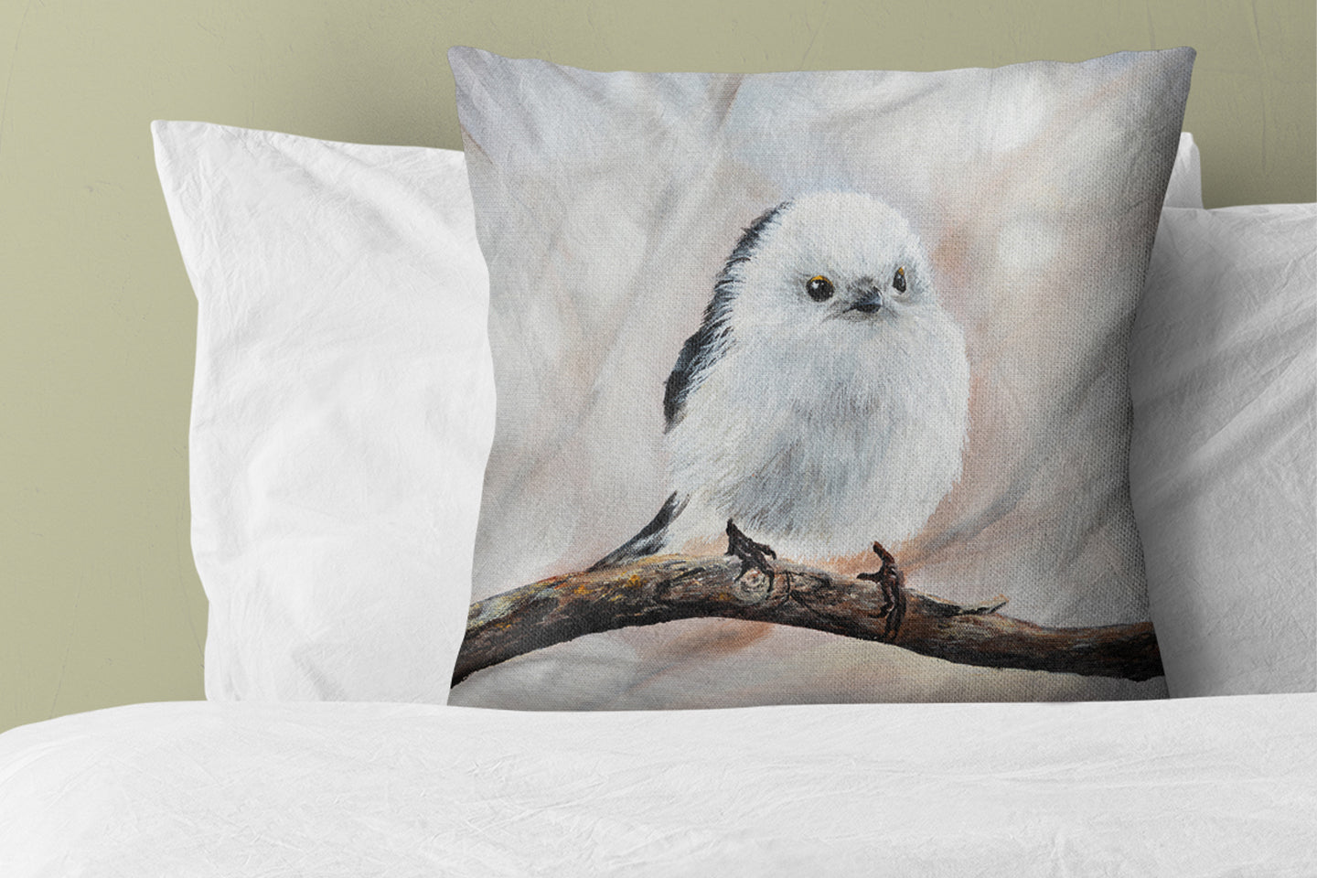 Fluffy Bird - Cushion
