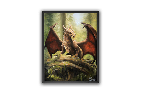 Young Forest Dragon - Print