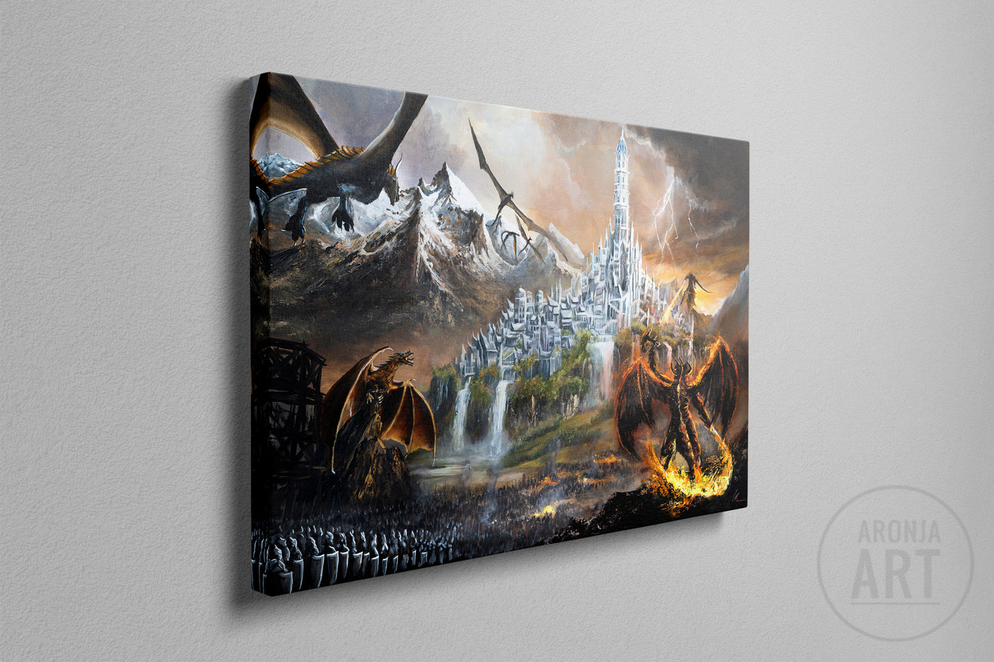 The Fall Of Gondolin (Print)