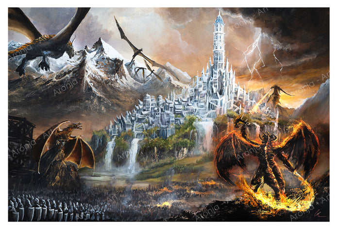 The Fall Of Gondolin (Print)