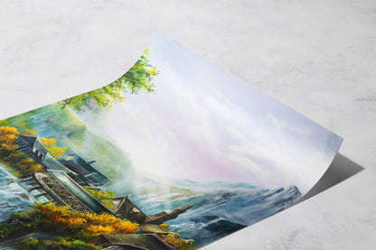 Middle Earth Triptych (Print)
