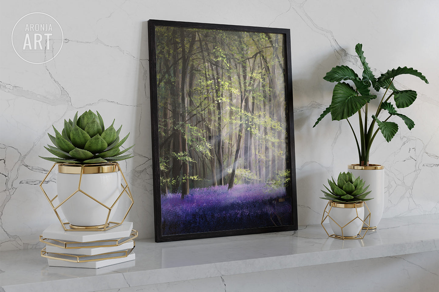 Lavender Forest (Print)