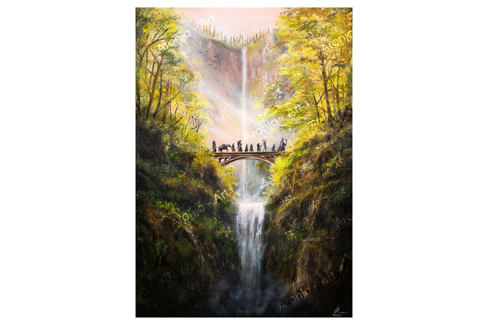 Leaving Rivendell - (Print)