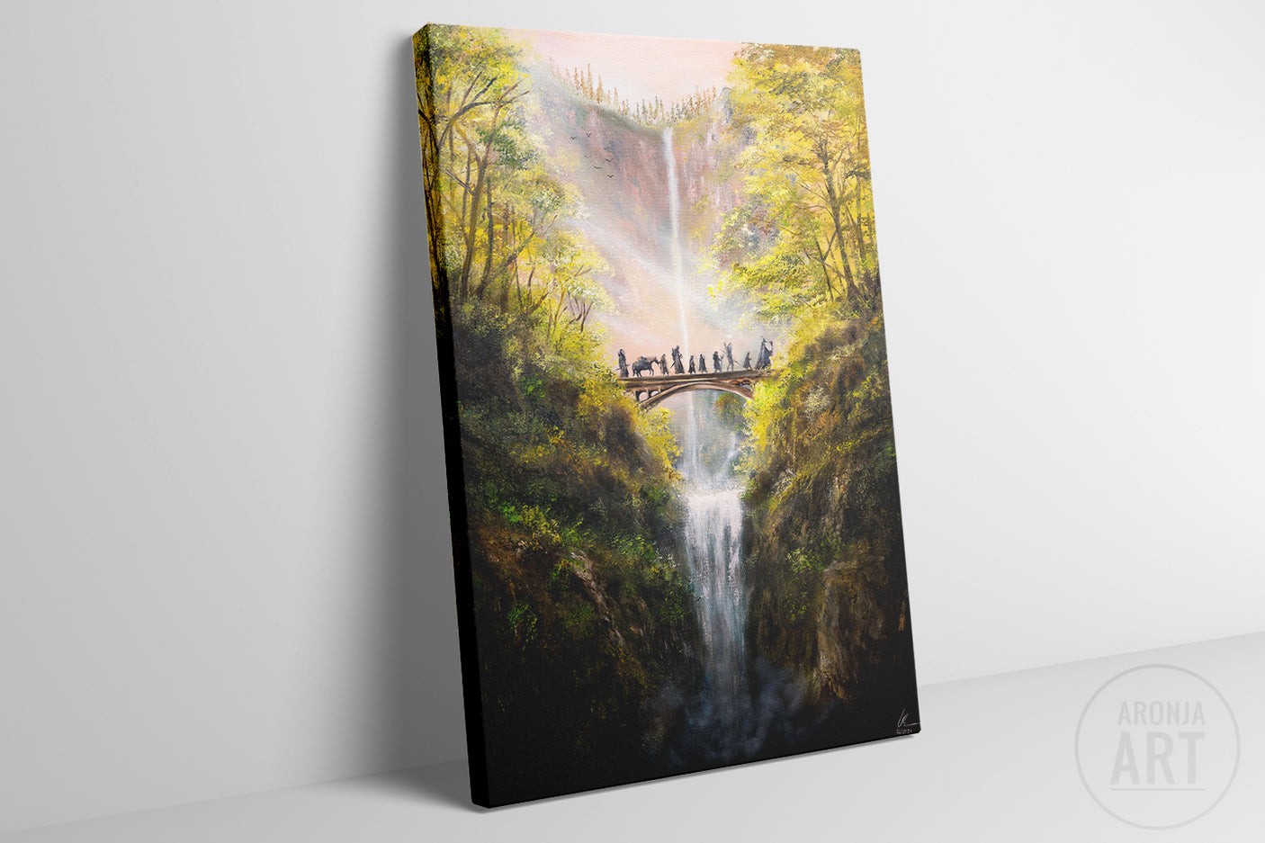 Leaving Rivendell - (Print)