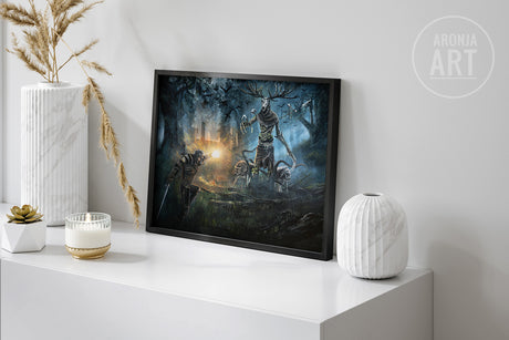 Geralt & the Leshen (Print)