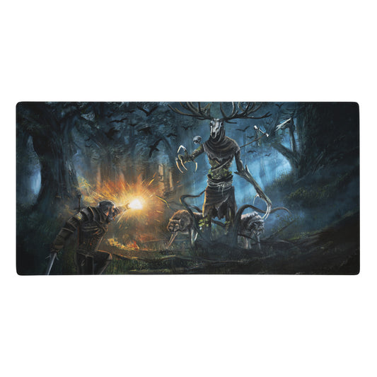 Geralt & Leshen Gaming mouse pad