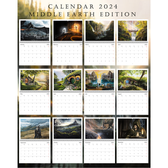 Wall calendar (US & CA)