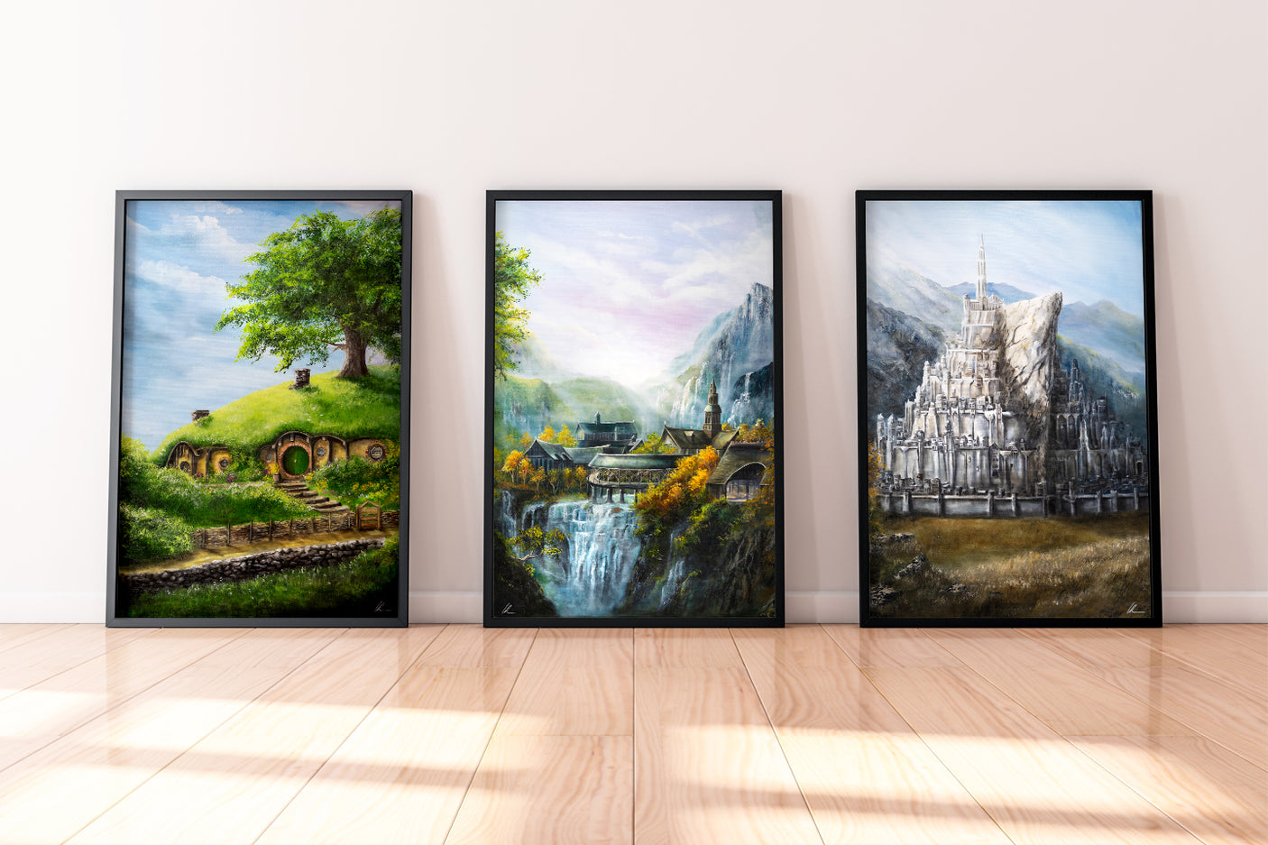 Middle Earth Triptych (Print)