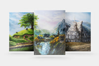 Middle Earth Triptych (Print)