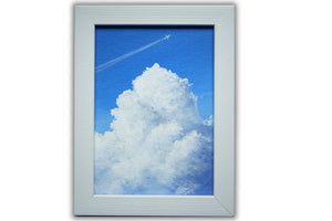 Up in the Sky - framed Original painting