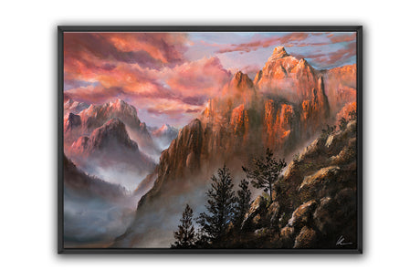 Red Mountains (Print)