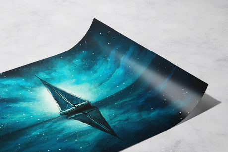 Sailing through the Stars - Print