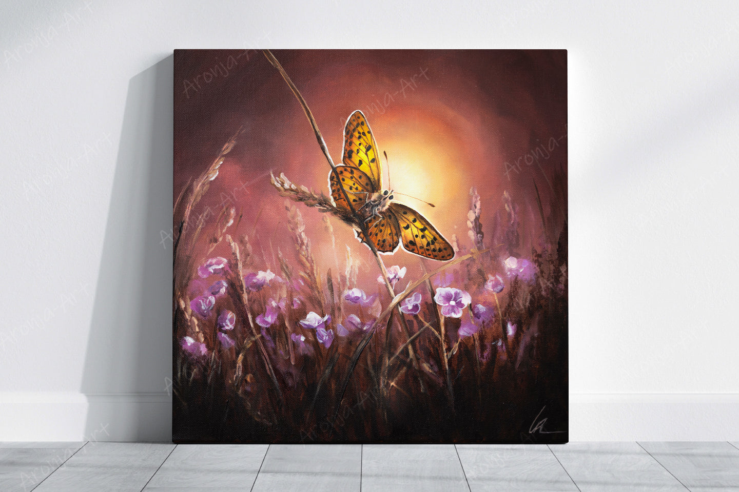 Sunset Butterfly (Print)