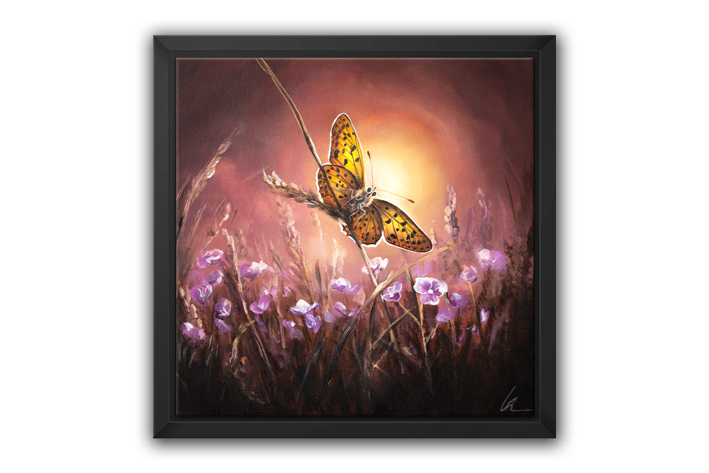 Sunset Butterfly (Print)