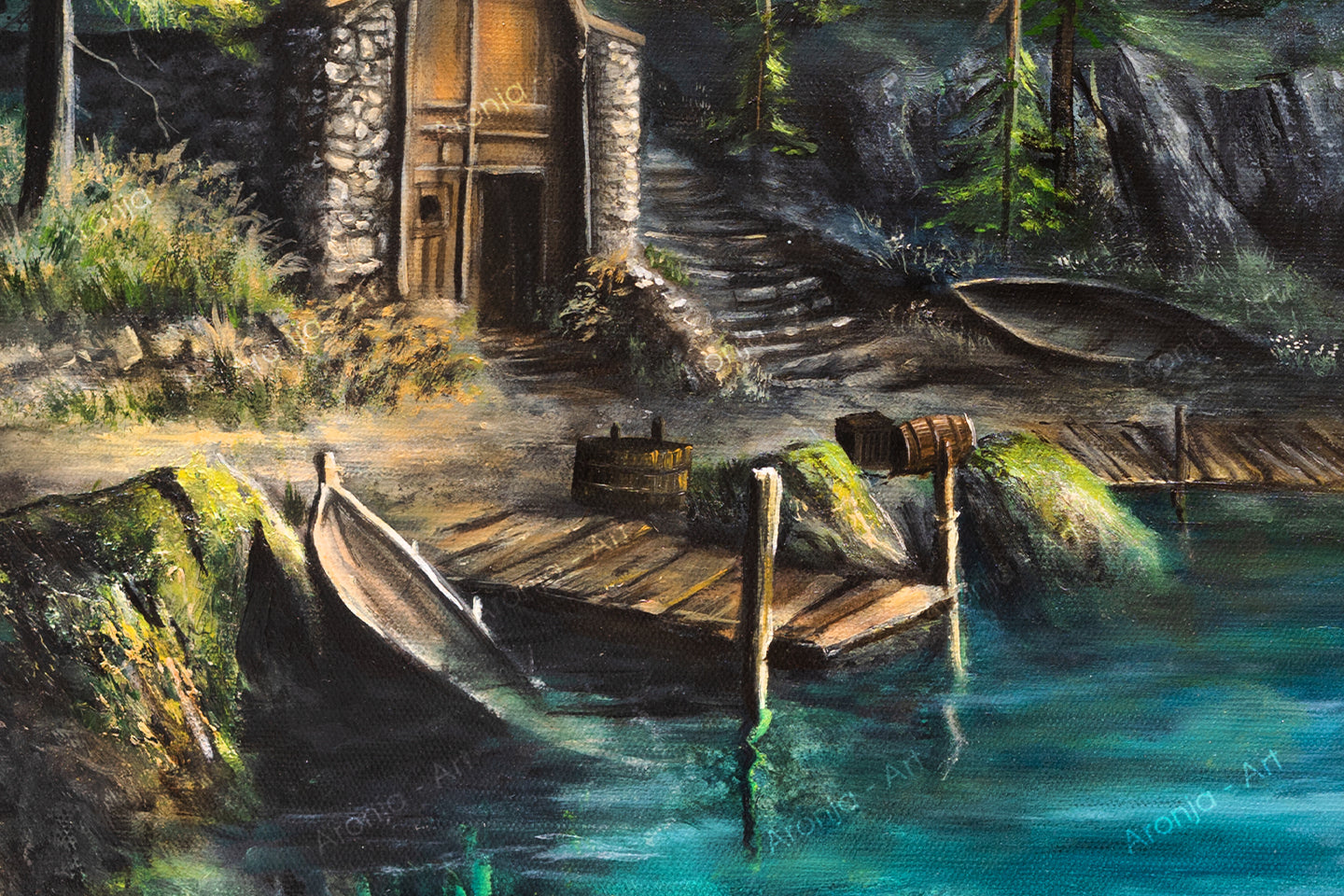 Skellige Village (Print) – Aronja-Art