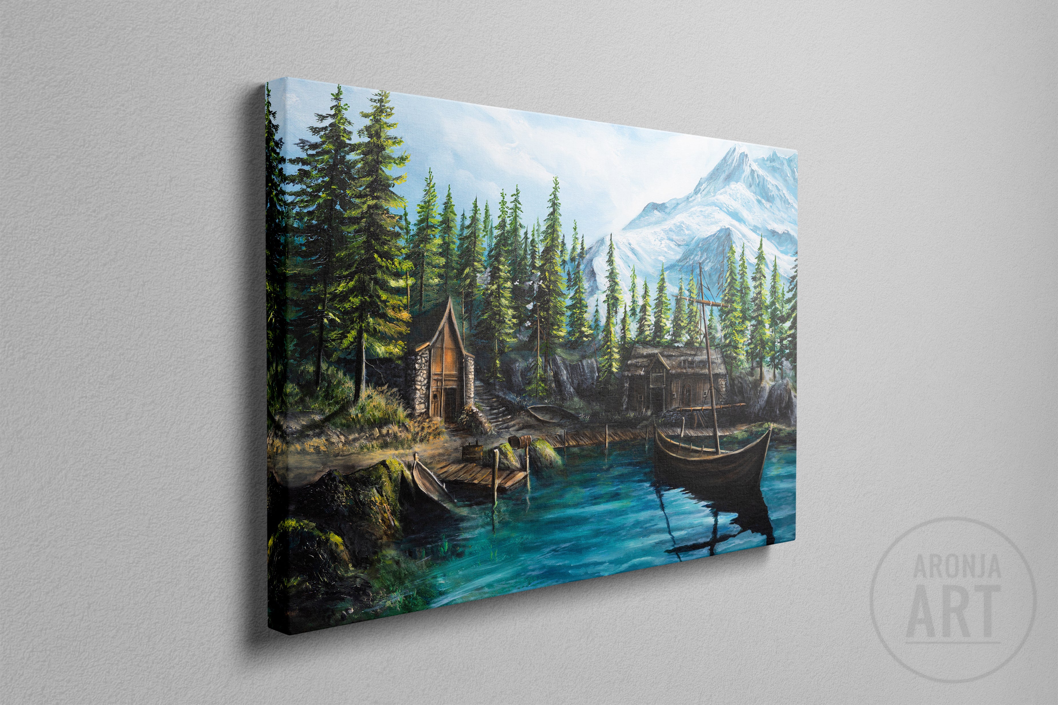 Skellige Village (Print) – Aronja-Art