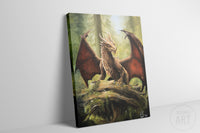 Young Forest Dragon - Print