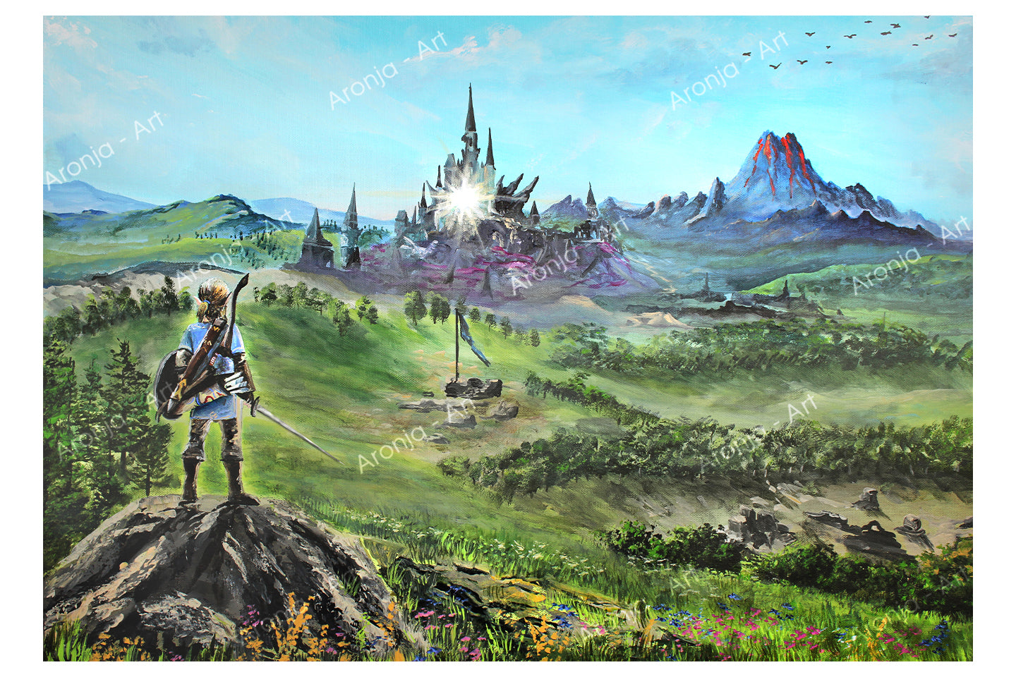 Zelda - (Druck) 