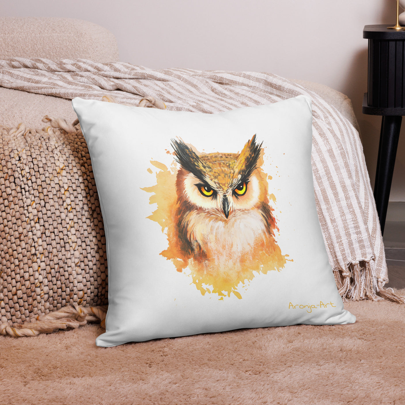 Autumn Owl - Pillow