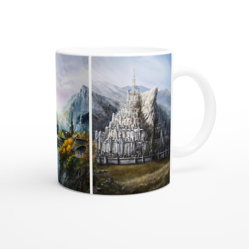 Lord Of The Rings triptych - Classic Mug