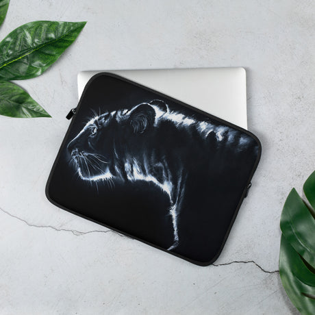 Tiger Silhouette - Laptop Sleeve