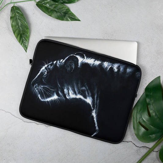 Tiger Silhouette - Laptop Sleeve