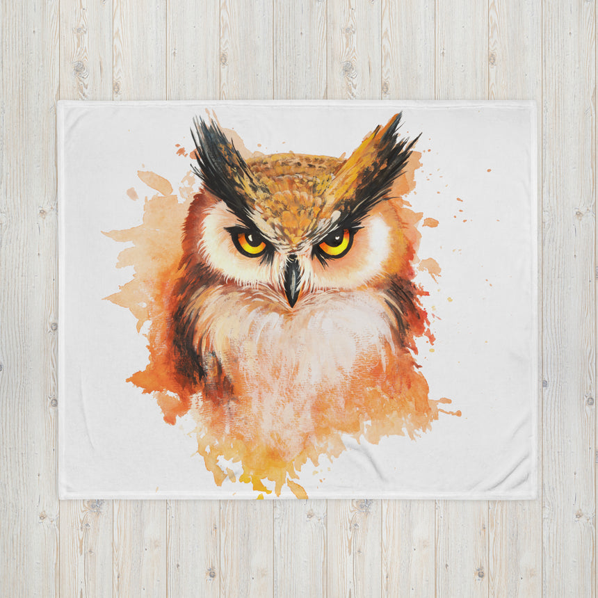 Autumn Owl - Blanket